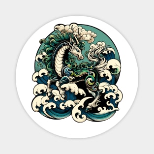 japanese kirin tattoo Magnet